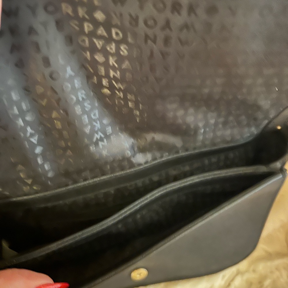 Kate Spade Black bow crossbody purse - Picture 4 of 4